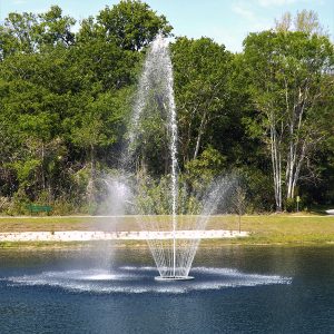 Custom Built Floating Lake Fountains | Vertex Aquatic Solutions